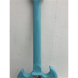 Epiphone Junior Model electric guitar in blue, serial no.C197013908 L98cm