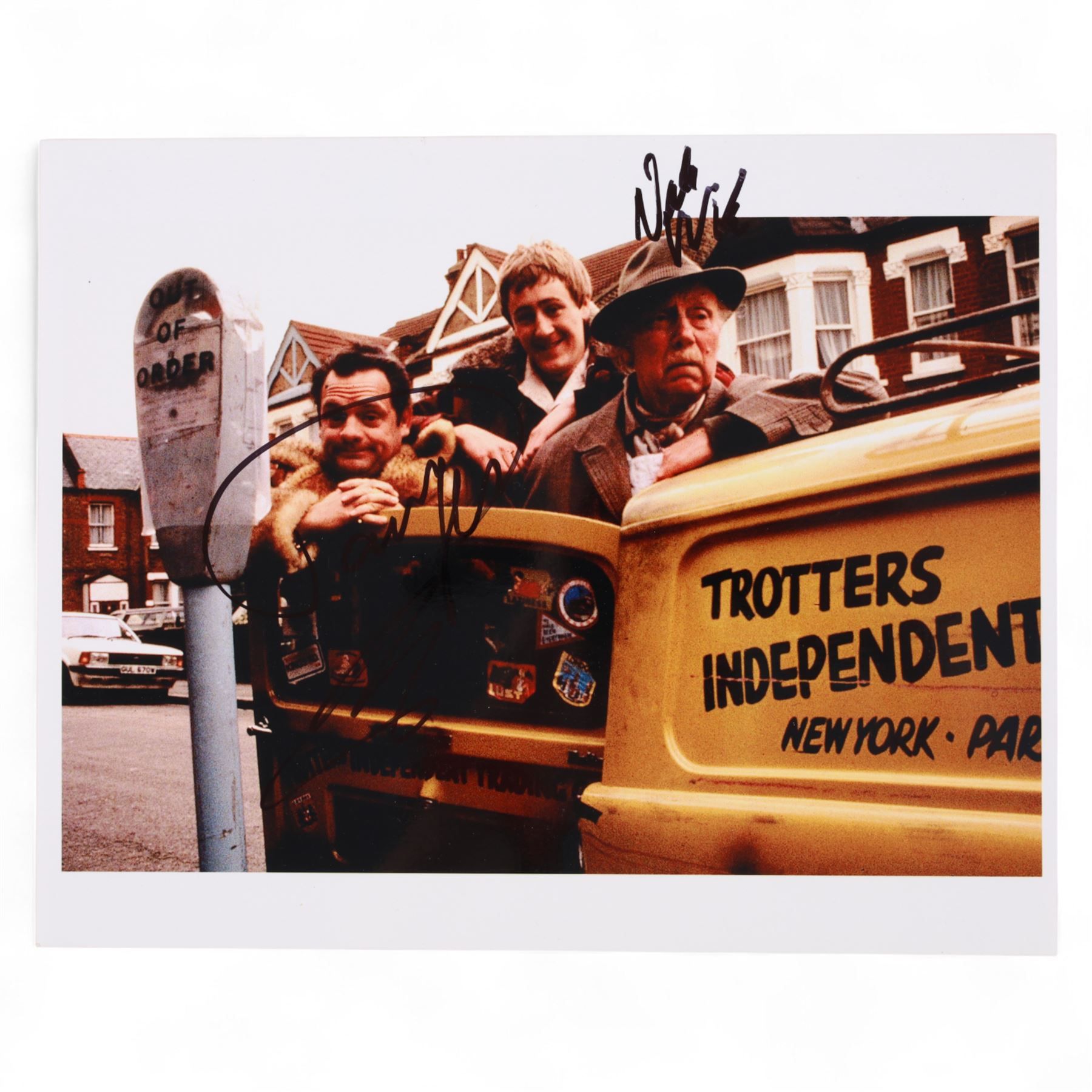 Only Fools and Horses signed 10 x 8