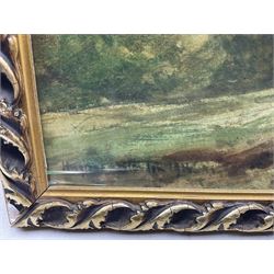 Sir Herbert Edwin Pelham Hughes-Stanton RA (British 1870-1937): 'Haslemere from Hindhead', watercolour signed and indistinctly dated 1906, titled in a later hand verso 52cm x 72cm