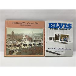 Helen Bradley signed presentation book; quantity of letters and cards from the Pope John Paul II 1970s-1990s; and two Elvis items