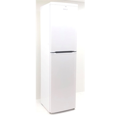  Beko CDA565FW fridge freezer, W54cm, H201cm, D60cm (This item is PAT tested - 5 day warranty from date of sale)  