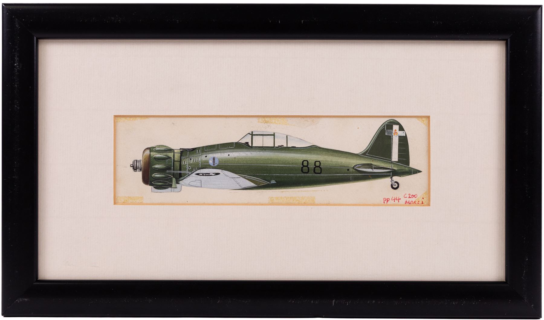 John Batchelor (British 1936-2019): Aircraft Studies, set of eleven gouaches variously signed and inscribed, max 35cm x 52cm (11)
