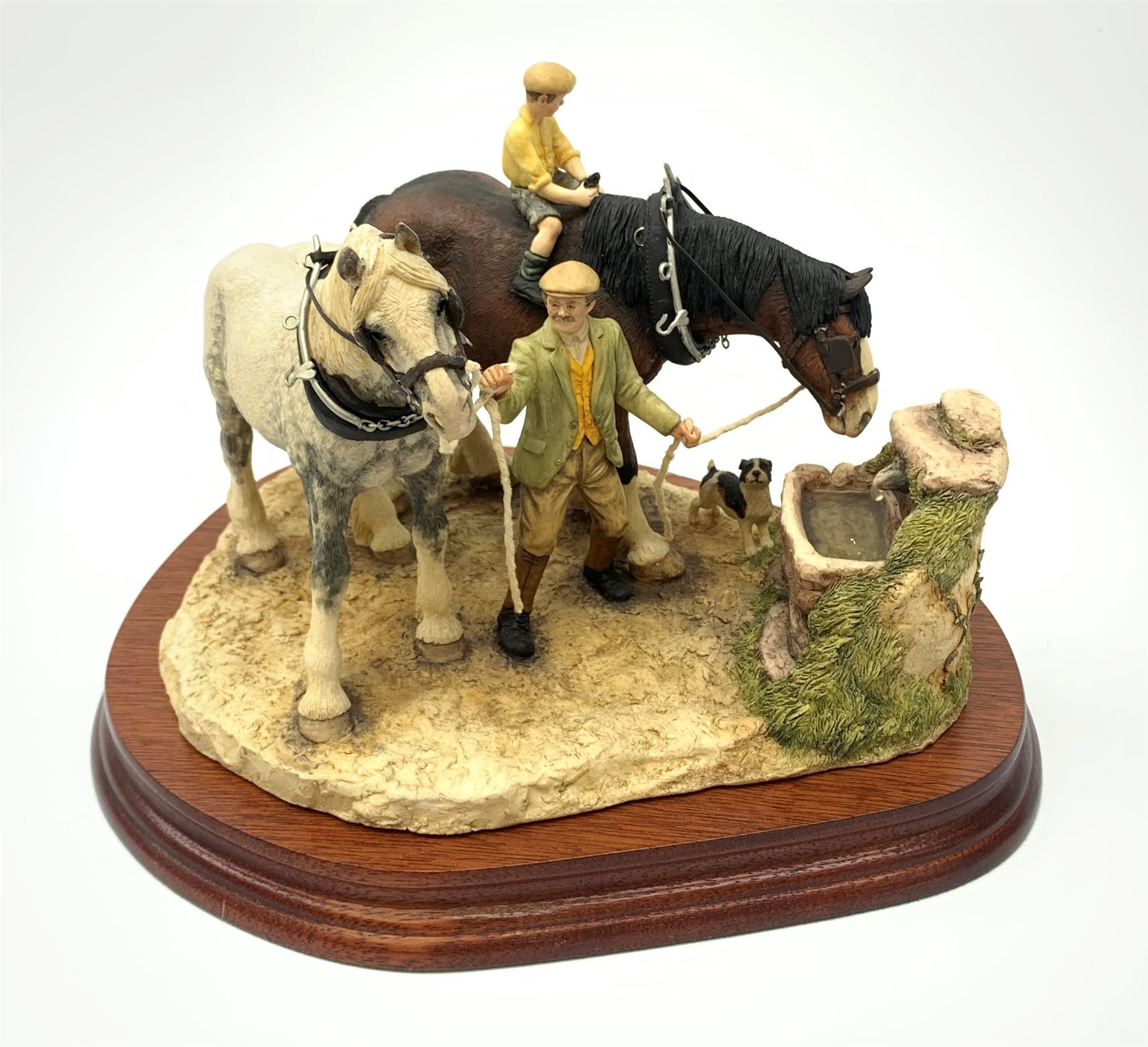 A limited edition Border Fine Arts figure group | Antiques