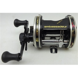  Collection of fishing reels including Abu Garcia ambassadeur 6500-c3, Alvey 500B-C XL, boxed, Shakespeare E400 Sigma 2960 series, boxed, Kudos Beach 700, boxed, Garcia 'Mitchell 602' and six other reels (11)  