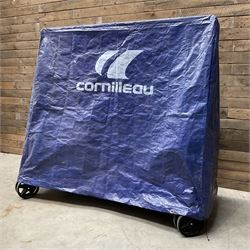 Cornilleau 100S crossover table tennis table, folding with cover