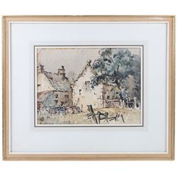 Harry Hudson Rodmell (British 1896-1984): 'Goathland', watercolour signed beneath mount, titled verso 28cm x 38cm 