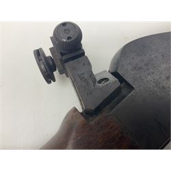 SECTION 1 FIRE-ARMS CERTIFICATE REQUIRED - BSA Martini action .22 long round target rifle, the 63.5cm(25