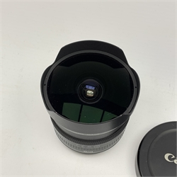 Canon camera lens 'Canon Fisheye Lens EF 15mm 1:28' 