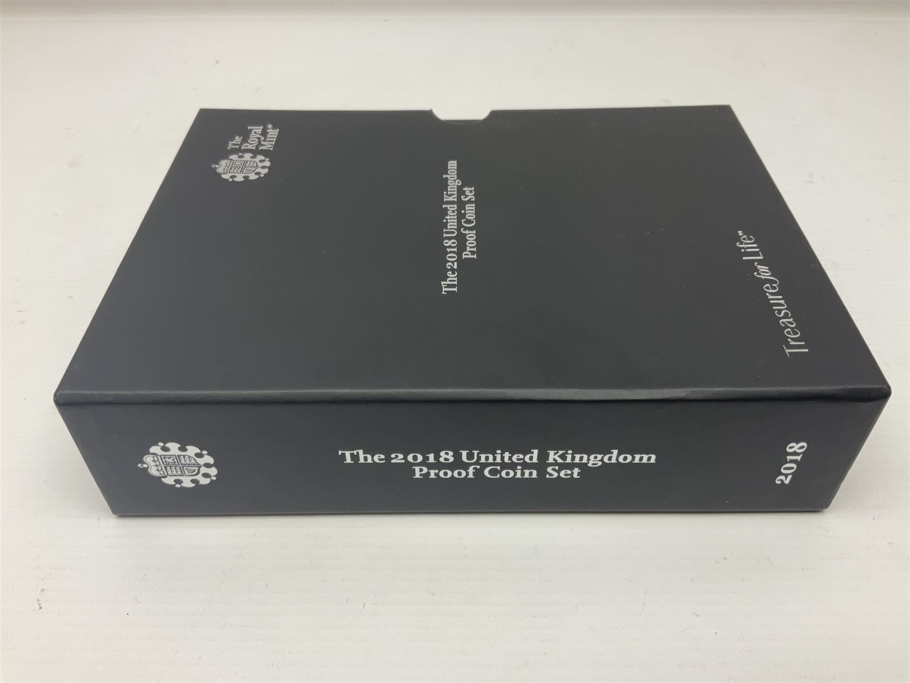 The Royal Mint United Kingdom 2018 proof coin set collector edition, cased with certificate