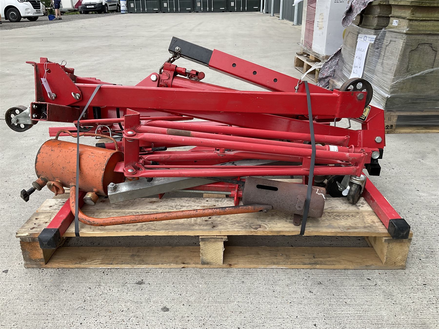 Clarke Strong-Arm engine hoist