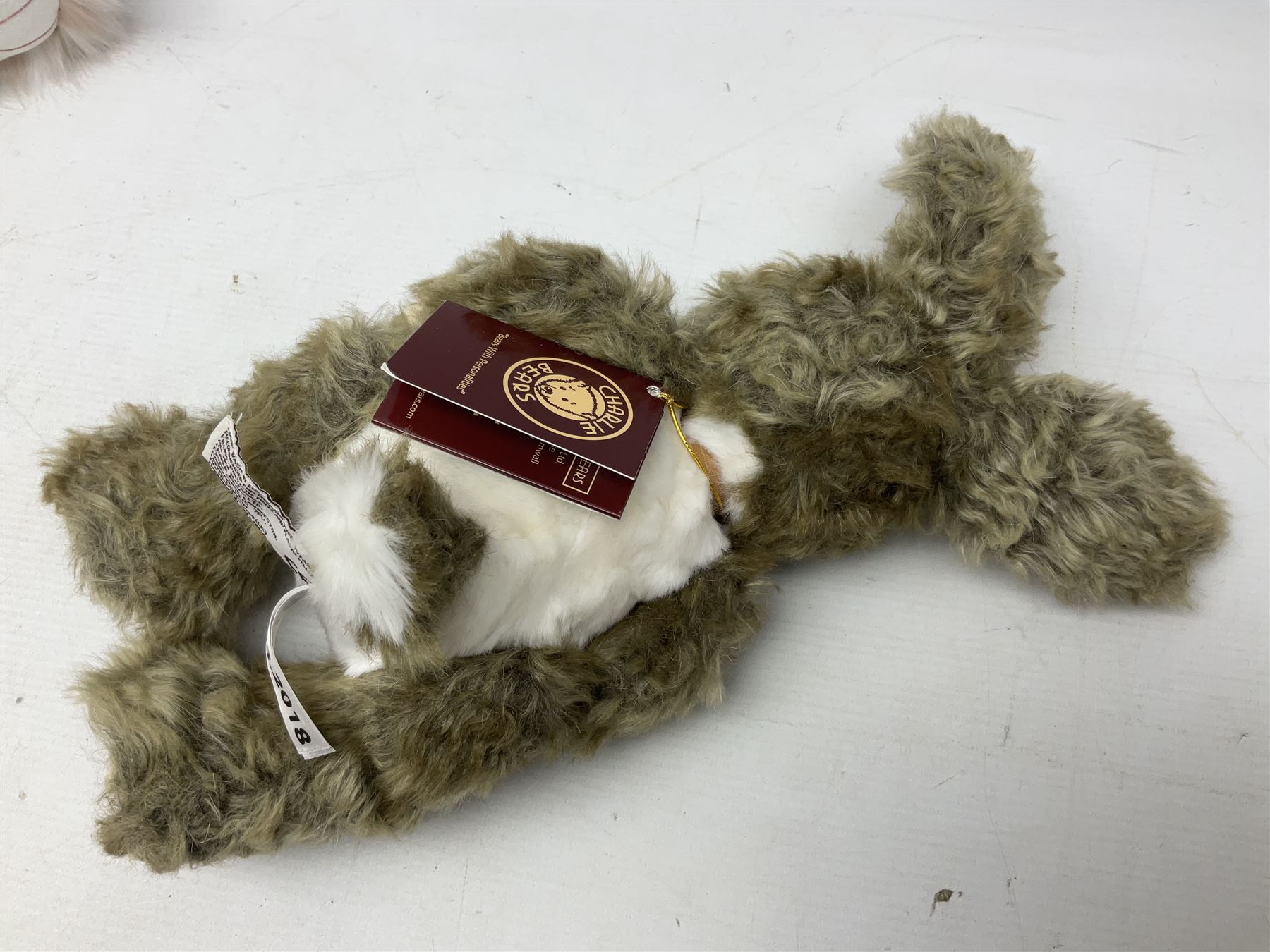 Charlie Bears - 'Gum Drop' CB2052360; 'Lettice' CB2060140; and 'Hop' CB185179B; all with labels (3)