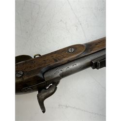 Volunteer percussion P53 type rifle, 94cm (37