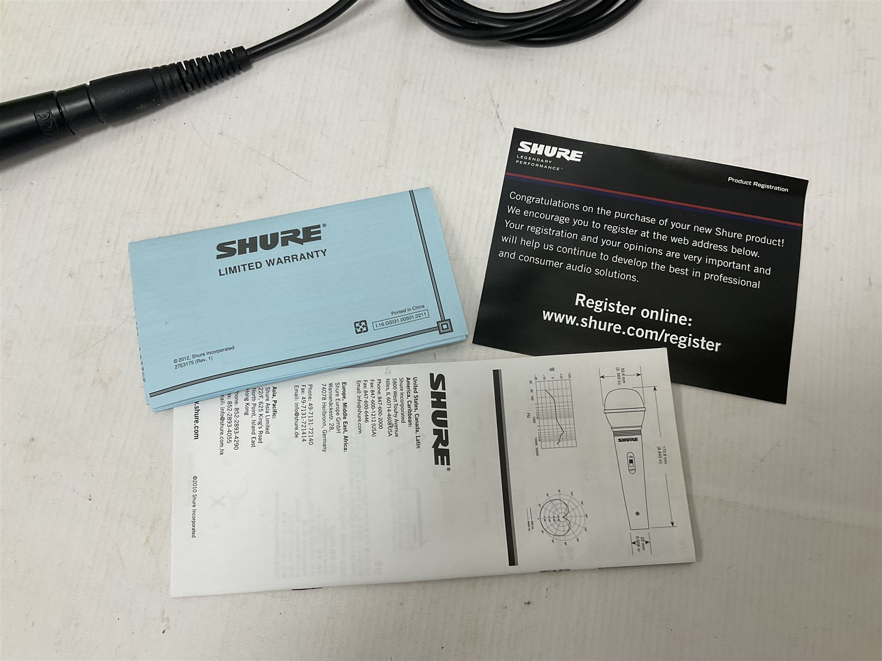 SHURE SV100 multi-purpose microphone 