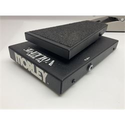 Dunlop Volume Pedal, Morley Pro Series Volume pedal, Behringer TU300 Chromatic Tuner, Sealey Digital multimeter etc; in Antler carrying case