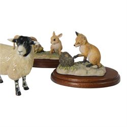 Border Fine Arts Jocks Pride, together with other Border Fine Art figures  