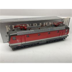 Kleinbahn HO gauge - three locomotives OBB 1020 Elektr. Berglokomotive; OBB 1044.209-3 Elektrische Lokomotive; and OBB 2050 Dieselelektrische; all boxed (3)