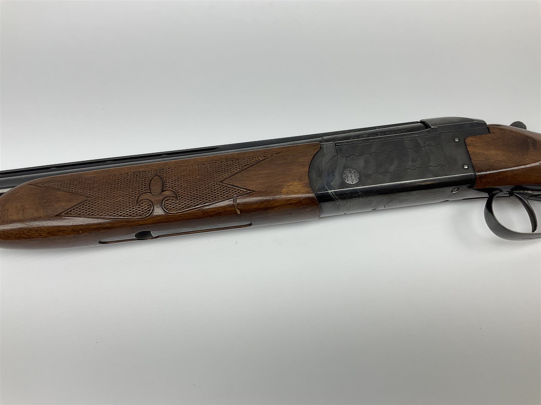 Finnish Valmet 12-bore over-and-under double barrel boxlock non-ejector sporting gun with 2.75