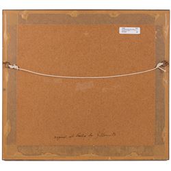 John Freeman (British 1942-): Gypsy Encampment, watercolour signed and dated '80, 25cm x 30cm