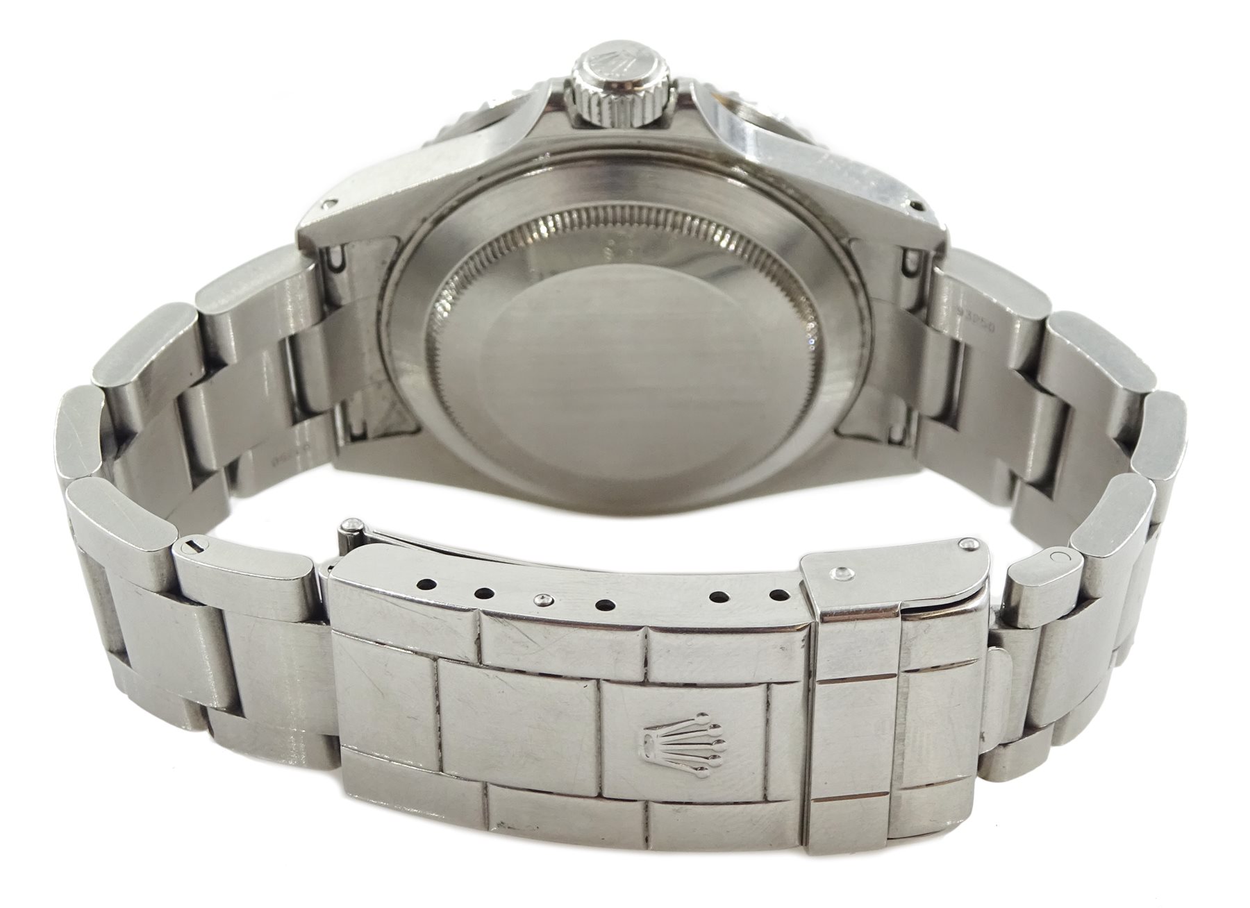 Rolex Oyster Perpetual Date Submariner 2001 stainless steel automatic wristwatch, model No.16610, serial No.K644609, boxed with papers

[image code: 7mc]