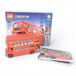 Lego Creator London Bus no. 10258, built, boxed with instructions
