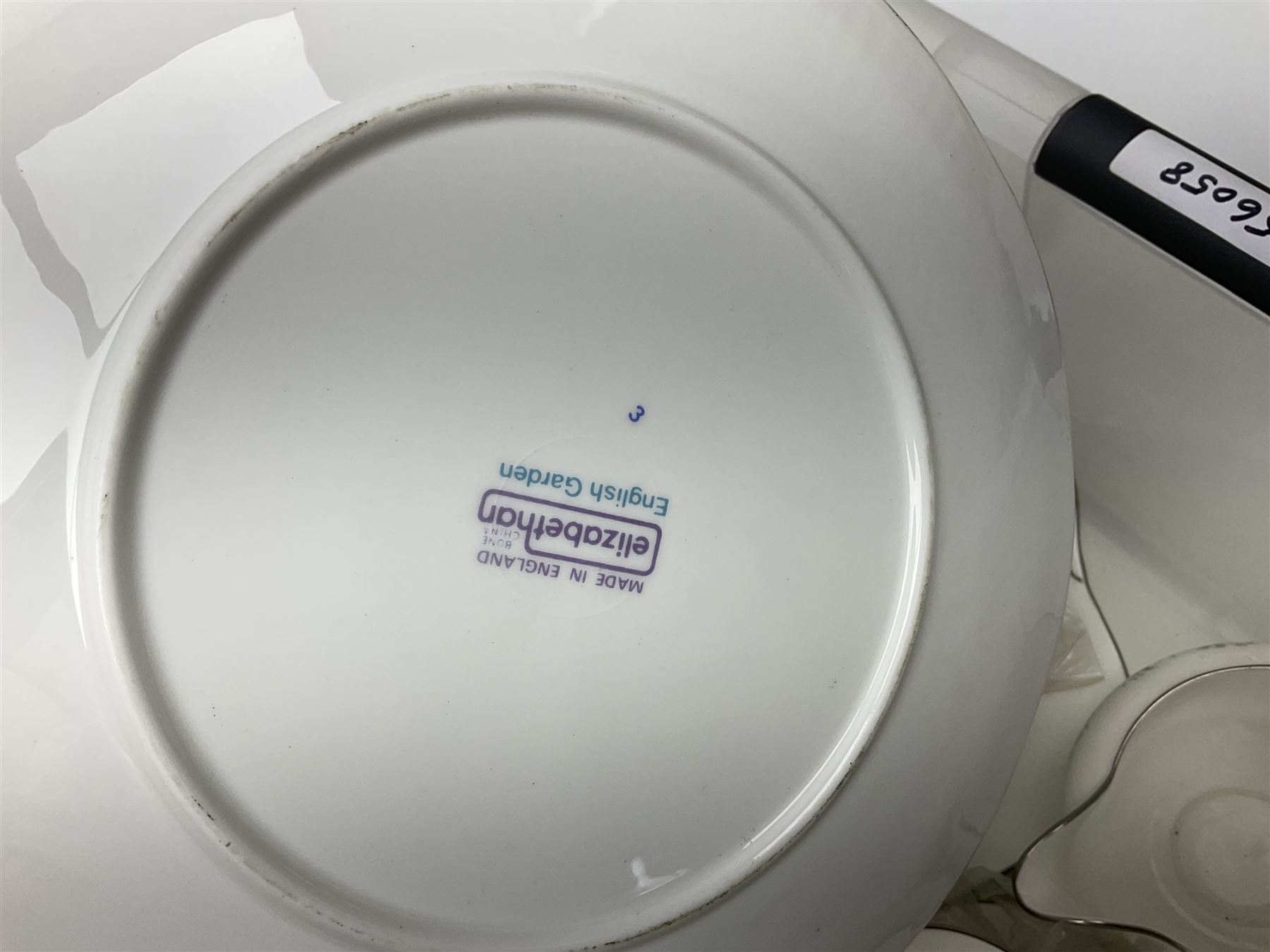 Wedgwood Westbury pattern tea set; another Wedgwood floral patterned tea set; and an Elizabethan rose pattern tea set.