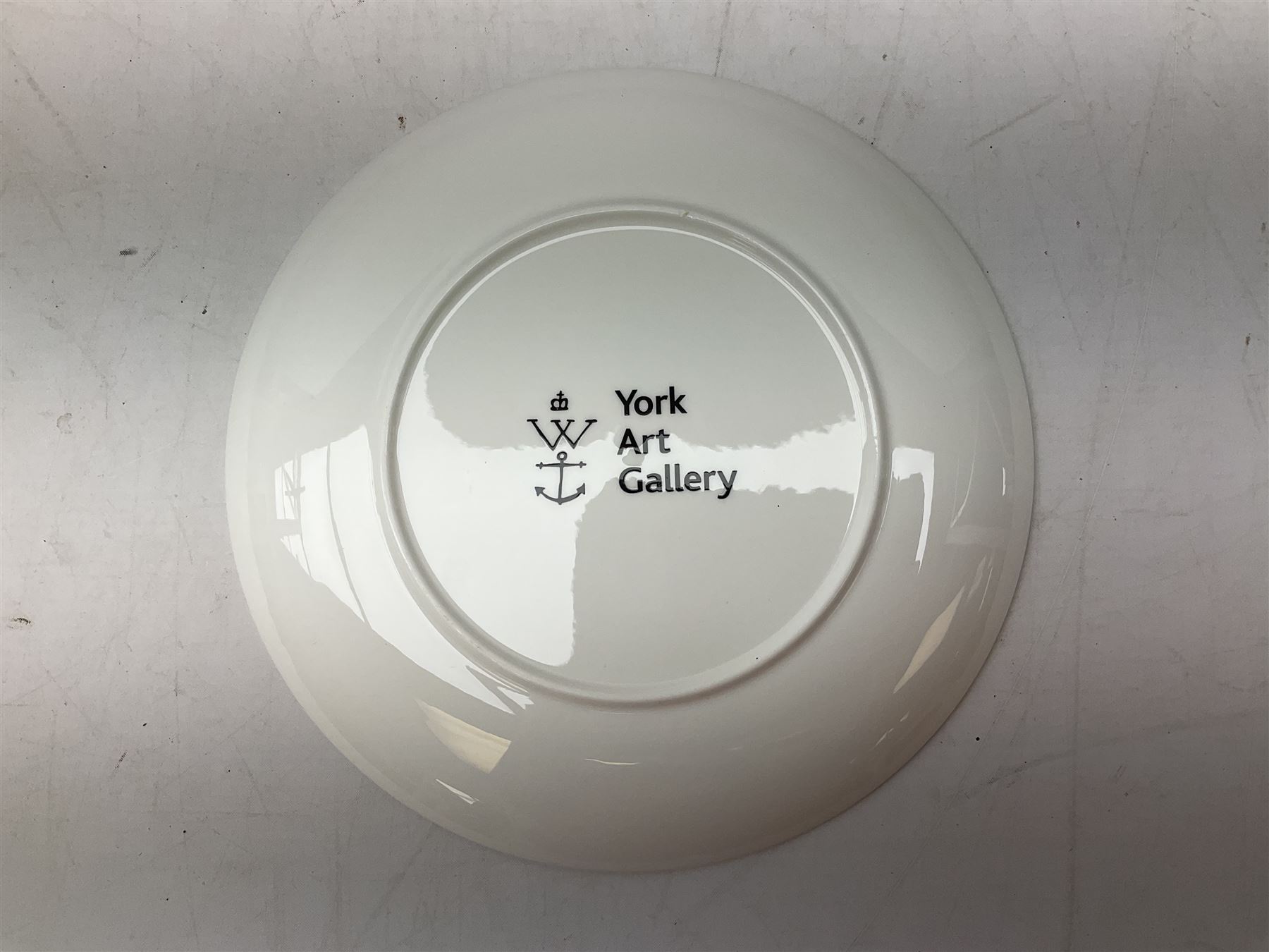 Grayson Perry RA (b.1960) 100% Art, 2020 fine china plate, with artist's seal printed to the base, produced for the York Art Gallery, D21.5cm