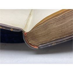William Borlase; Observations on the Antiquities Historical and Monumental of the County of Cornwall, 1754, printed by W. Jackson, High Street, Oxford, leather bound iwth gilt detailing and lettering to spine