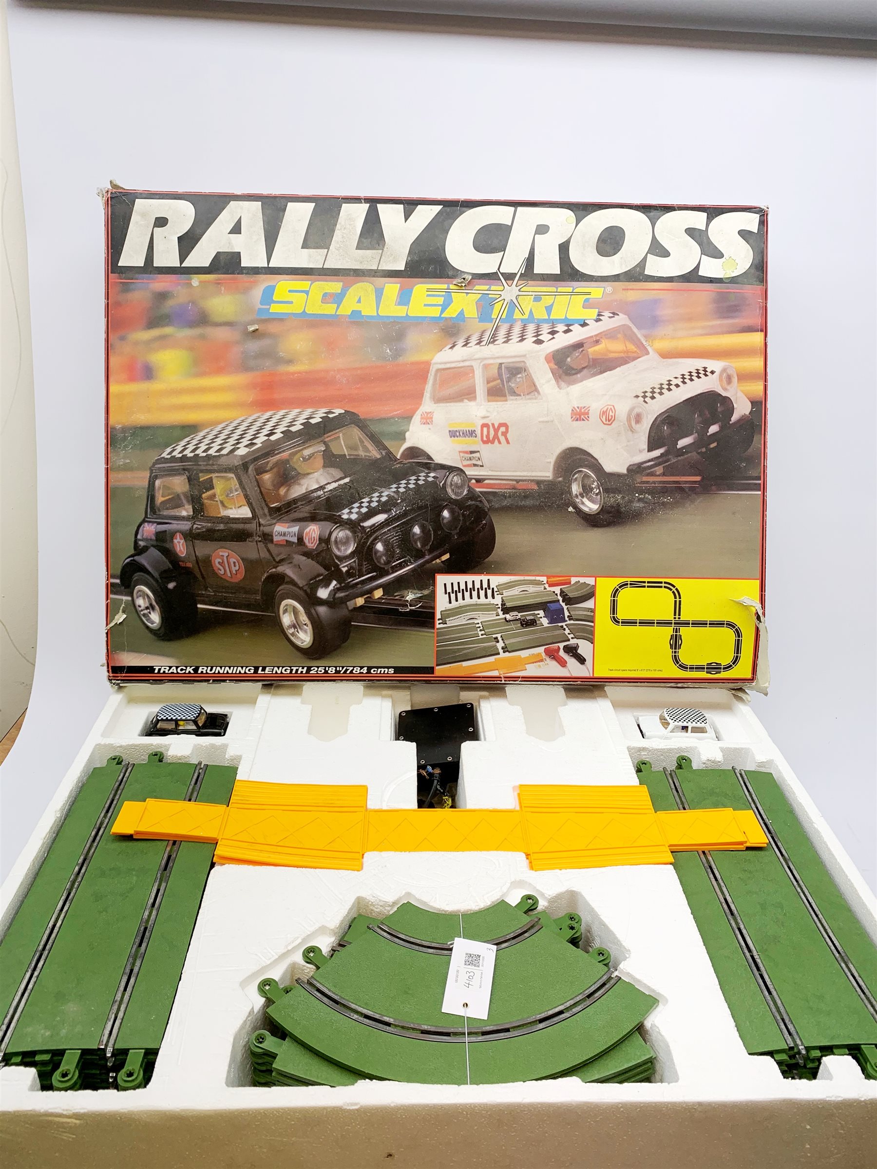 Scalextric - three part sets: Turbo 7000, Rally Cross and Daytona 24hr, all boxed