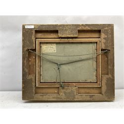 Sidney Valentine Gardner (Staithes Group 1869-1957): 'The Avon at Weston Gloucestershire', oil on artist's board signed, indistinctly titled verso 24cm x 34cm