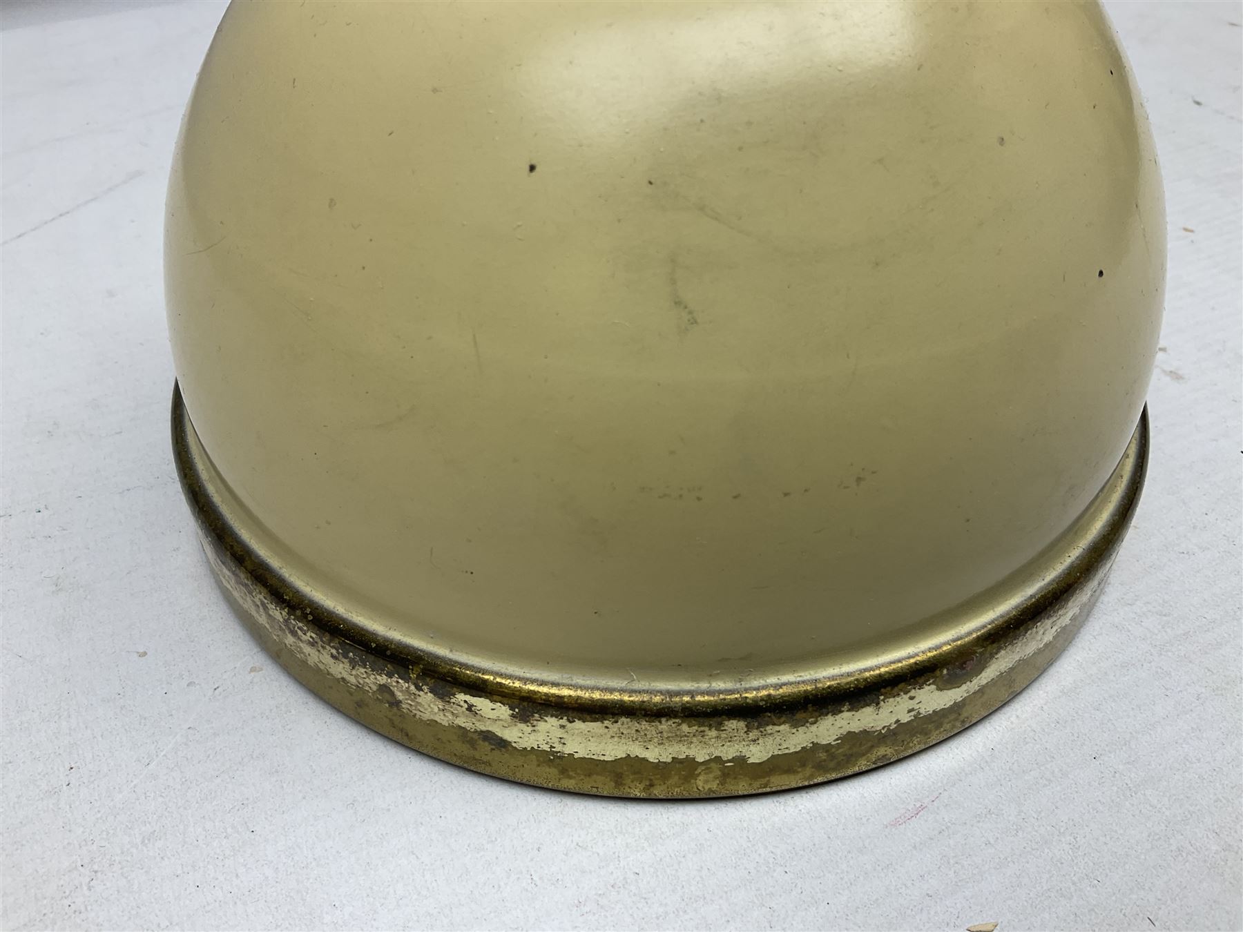 Mid century Tilley Table Model parffin lamp, with Tilley Durosil 182 glass globe shade, H53cm