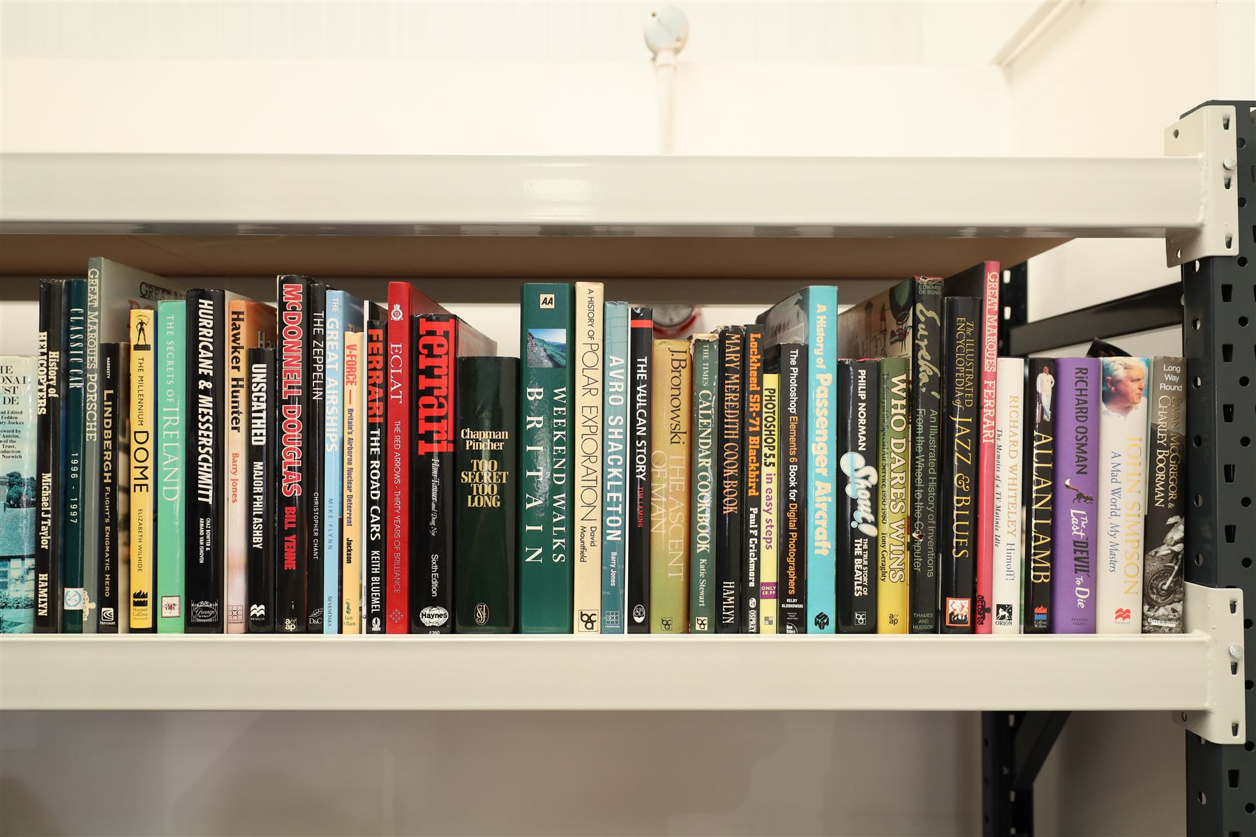 Collection of books to include, motoring, auto-biographies, The Modern Motor Engine I, II & III, cooking, music, fiction and non-fiction