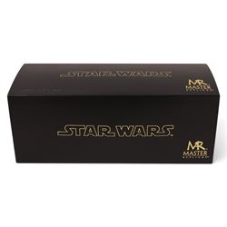 Limited Master Replicas Star Wars Luke Skywalker's Lightsaber no. SW-110, 1:1 scale, in box with outer cardboard sleeve, with certificate, separate acrylic display case and plaque, limited edition no. 897/2500