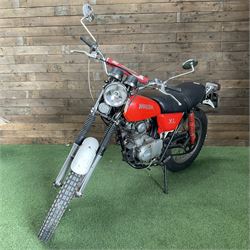 Honda XL125 motorcycle, 1979,  SBD 145R, 16,656 miles - THIS LOT IS TO BE COLLECTED BY APP...