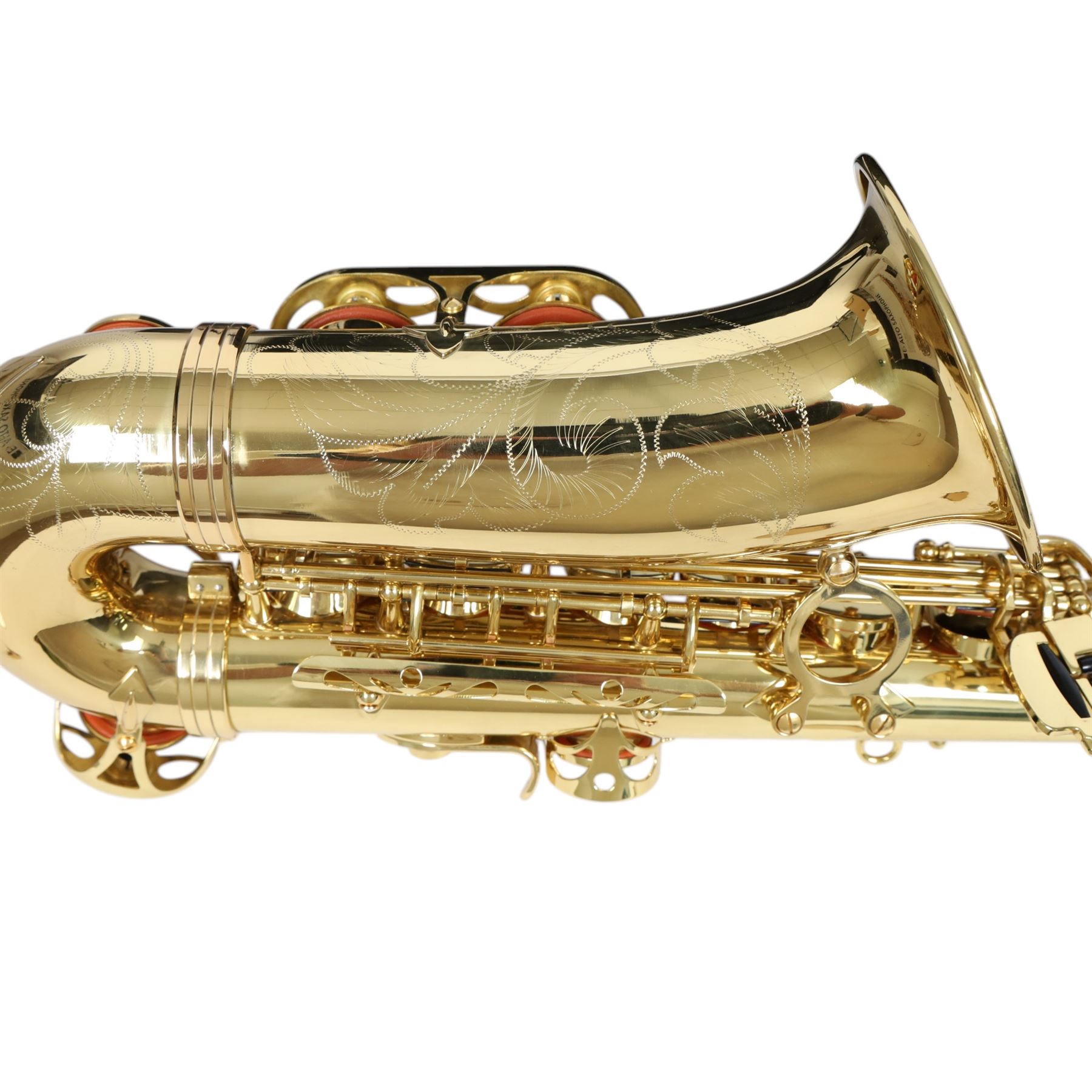 Volt Voggenreiter alto saxophone, contained within hard fitted carrycase and original box