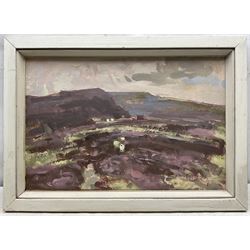 William B Dealtry (British 1915-2007): 'Hole of Horcum' Near Pickering, oil on board, signed and titled verso 40cm x 59cm 
Provenance: direct from the family of the artist.