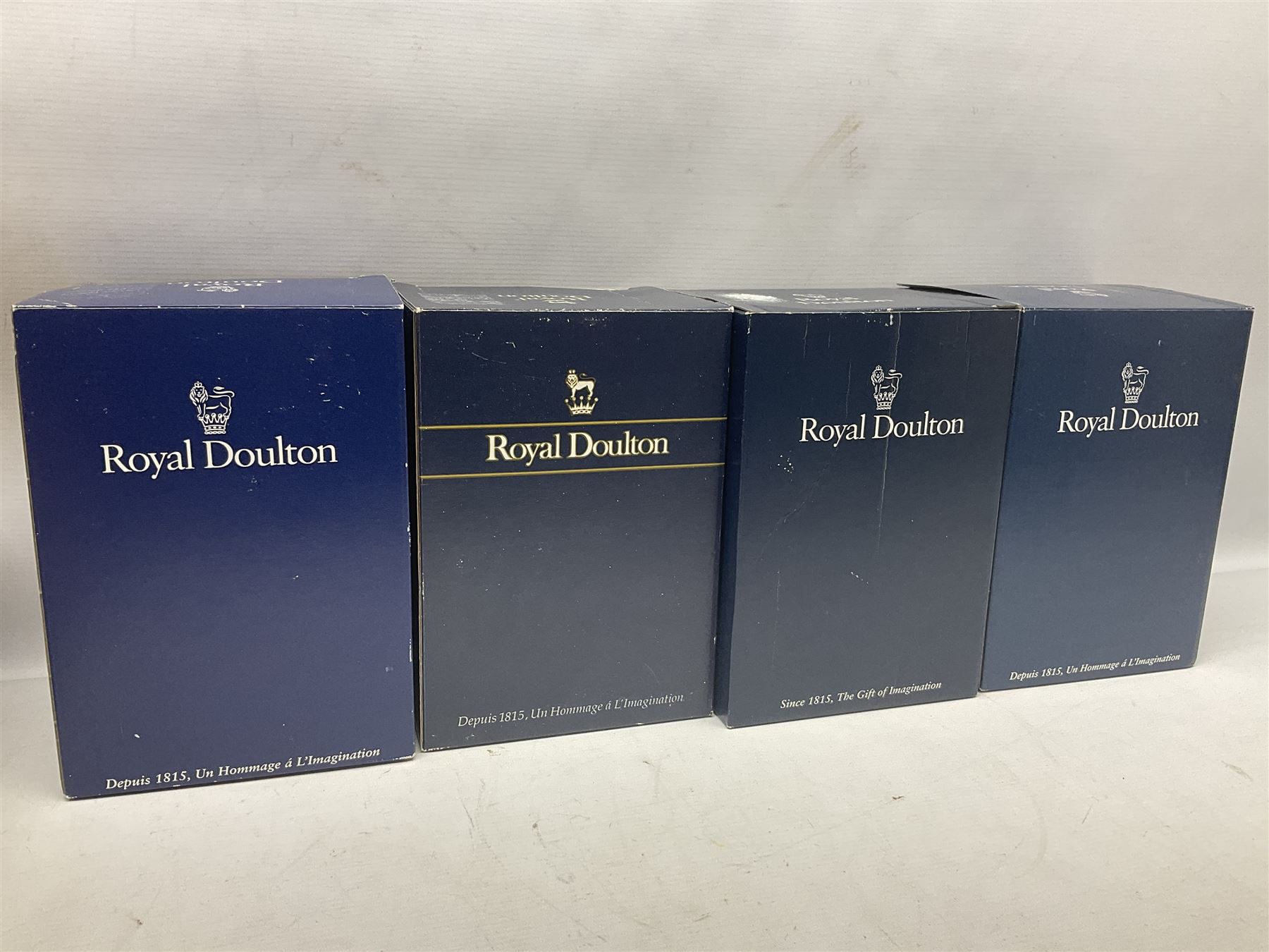 Six Royal Doulton figures, to include Mary Countess Howe no.HN3007, Sweet Sixteen no. HN3648, The Peggy Davies Collection Lily no.HN3902, four with original boxes 