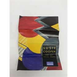 Two Wedgwood limited edition Clarice Cliff Design plates, comprising Poplar and House and Bridge patters, together with six Wedgwood limed edition Suzie Cooper The Art Deco Years, plates, all with certificates of authenticity, D21cm  