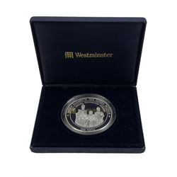 Vanuatu 1995 'Queen Elizabeth The Queen Mother Lady of the Century' fine silver proof one-hundred Vatu coin, in Westminster case with certificate 
