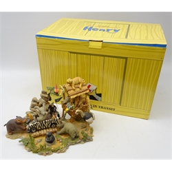  Tuskers The Adventures of Henry 'Henry on Safari' limited edition sculpture no. 102/750 with original box  