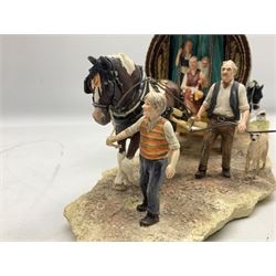Border Fine Arts, Arriving at Appleby Fair,  B0402 by Ray Ayres, L52cm