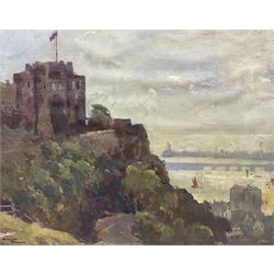 William Roger Benner (British 1884-1964): Castle View, oil on canvas laid on to board signed 42cm x 52cm