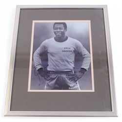 Collection of sporting related prints, some signed, some with printed signatures, including Pele and Michael Schumacher