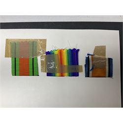 WWI pair of medals comprising British War Medal and Victory Medal awarded to 2nd Lieutenant C.T. Draper; and WWII Defence Medal awarded to Captain C.T. Draper with War Office letter of confirmation; all with ribbons (3)