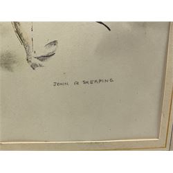 John Rattenbury Skeaping RA (British 1901-1980): 'Matador and Bull', colour lithograph signed in pencil 38cm x 50cm (unframed)