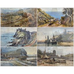 John C Syer (British 1844-1912): Landscapes, approximately twenty watercolours variously signed and titled, max 38cm x 58cm (qty)