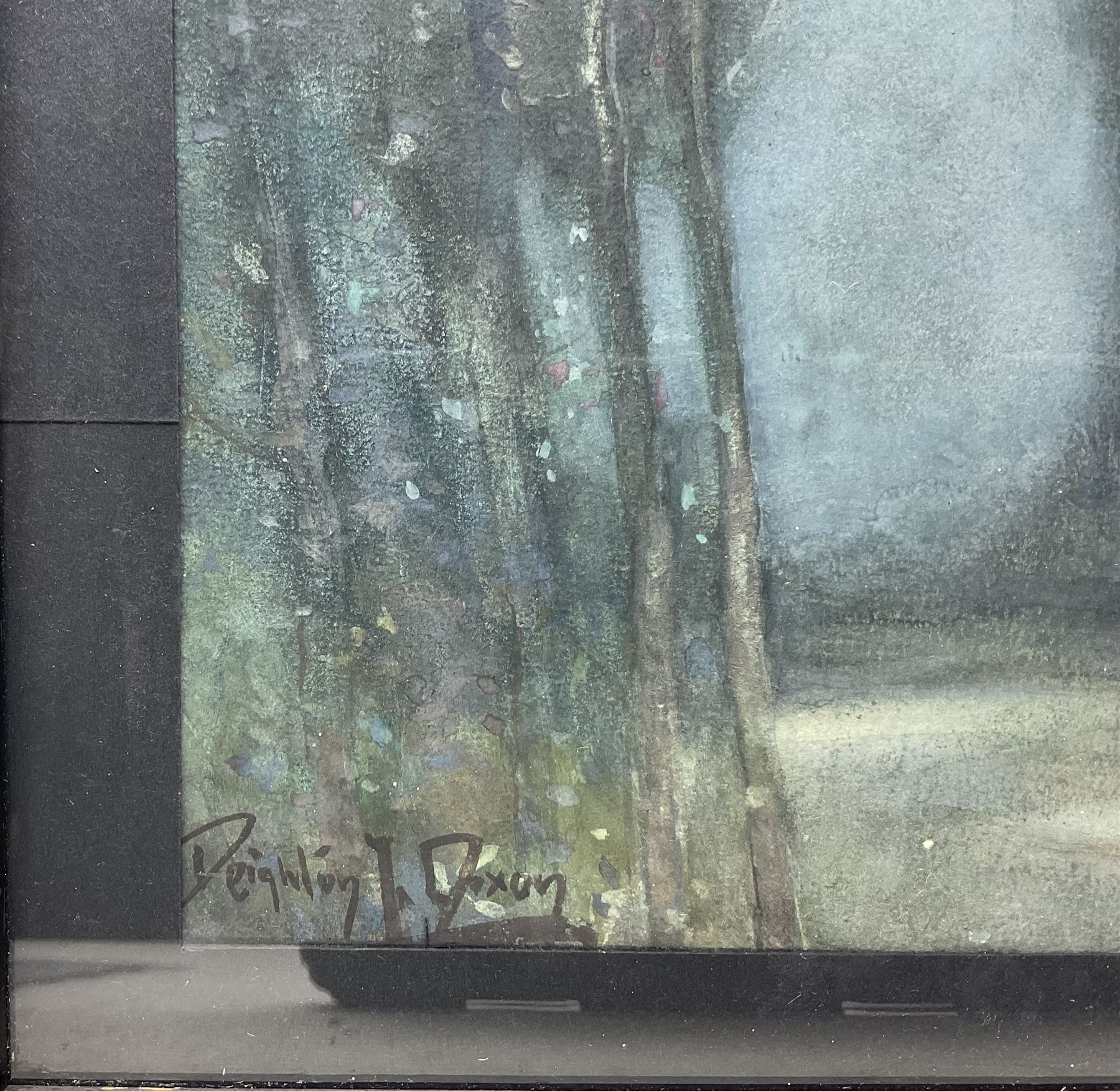 Joyce Deighton Dixon (British 1897-1954): Moonlight, watercolour signed 34cm x 23cm 