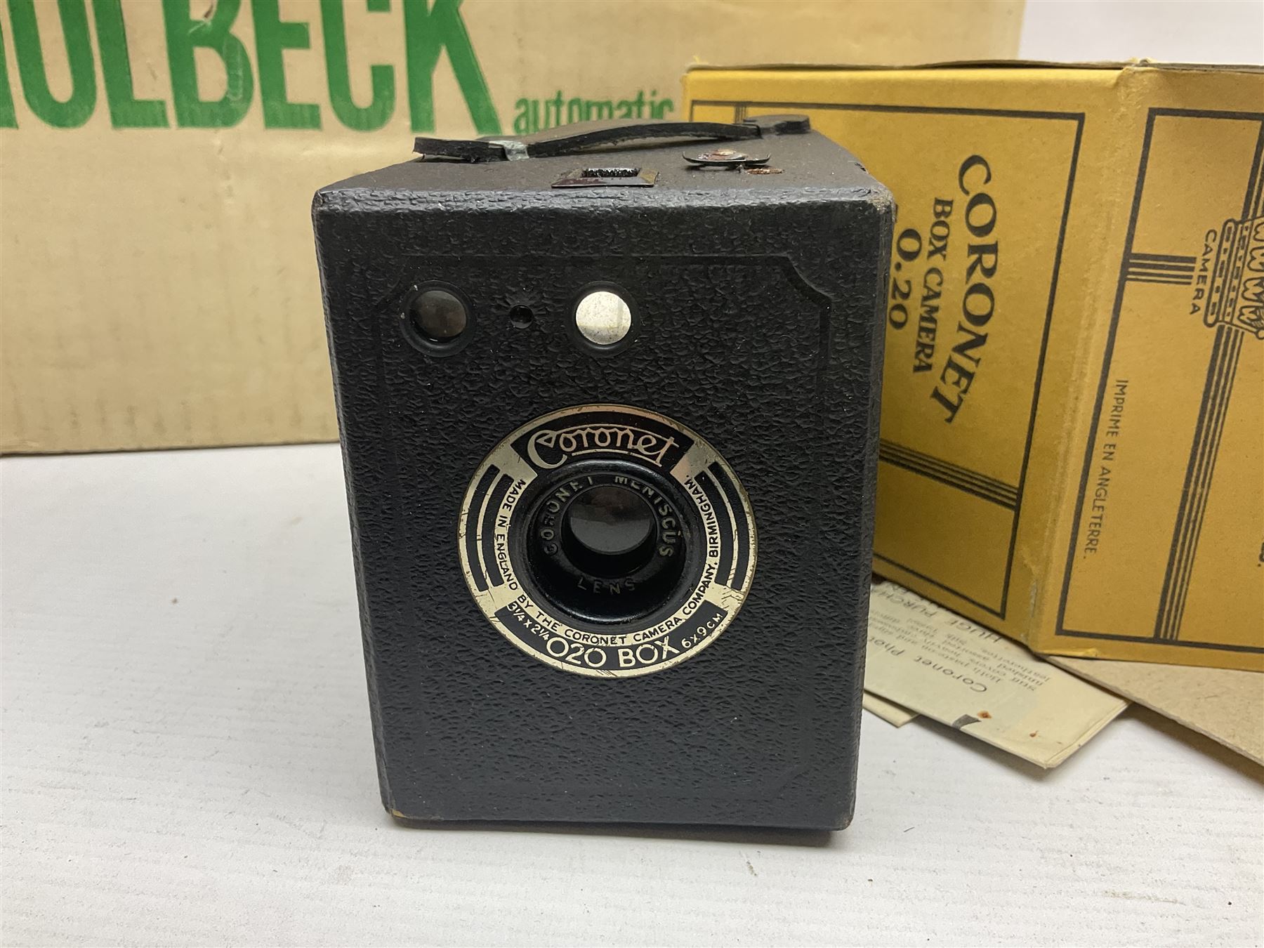 Holbeck projector, two Pathescope projectors with film, including Mail Pilot, Bean Stalk Mickey, Mickey's Pal Pluto etc