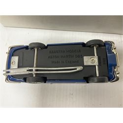 Illustra Models - 1:43 scale die-cast Aston Martin DB5 1066 Country Convertable, finished in metallic blue 