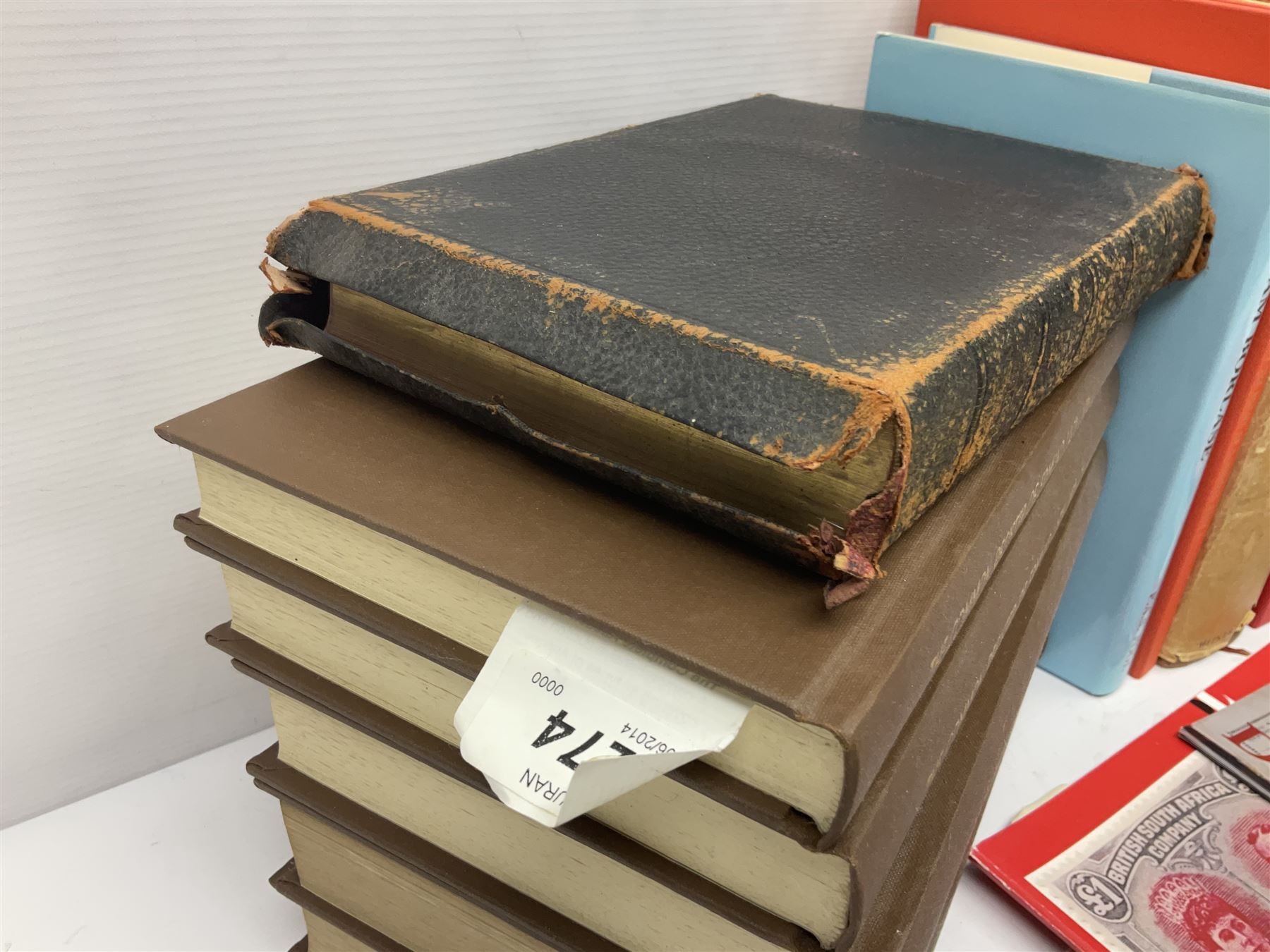 Collection of books, to include four 1920s Great Western Railway publications on Abbeys, Castles and Cathedrals, including three hardback examples, together with The Bible Designed to be Read as Literature, The Register of Edmund Lacy Bishop of Exeter 1420-1455 Vols 1-5, Laura Knight by Janet Dunbar, A Calendar of Cornish Glebe Terriers 1673-1735, The Parliamentary Survey of the Duchy of Cornwall Parts 1 and 2 and two Bradburys Hallmarks books