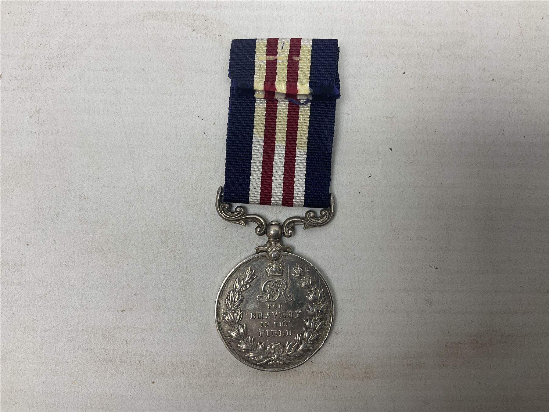 George V Military Medal awarded to S-9486 Pte. W. Evans 9/Gord. Hdrs.; with ribbon